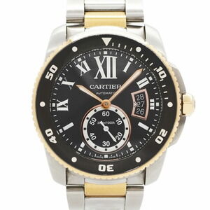 Cartier Calibre de Diver W7100054 Black Dial Men's Watch